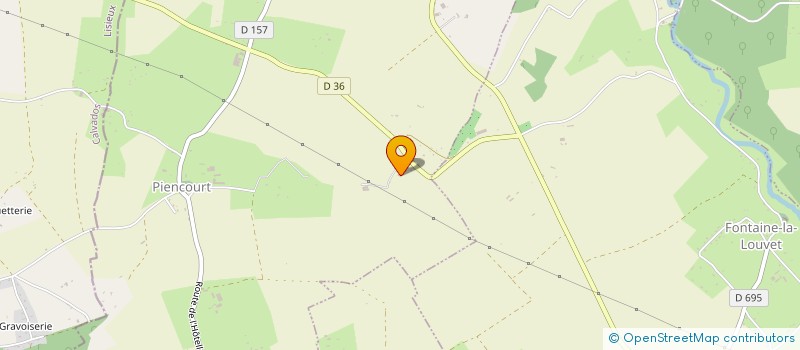 localisation de l'entreprise SARL G.DUPEUX  PIENCOURT