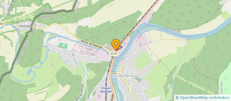 localisation de l'entreprise SARL G.E.T.A  HIERGES