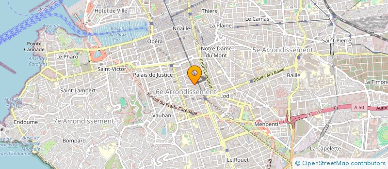 localisation de l'entreprise SARL G.F.G. à MARSEILLE