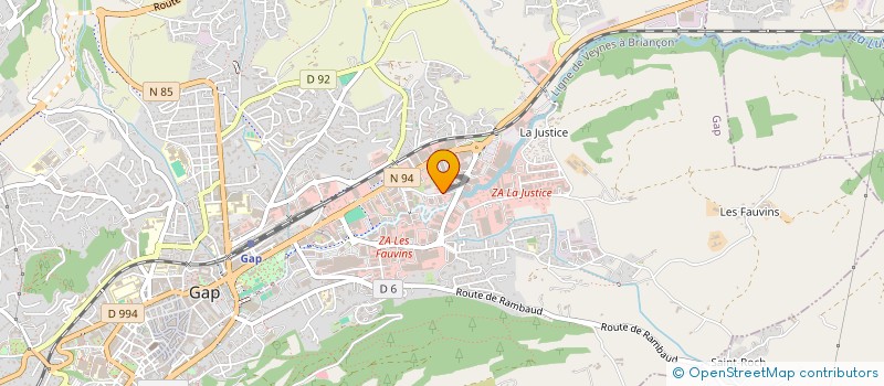 localisation de l'entreprise SARL G G G à GAP