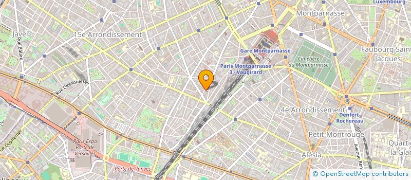 localisation de l'entreprise SARL G.I.V.  PARIS