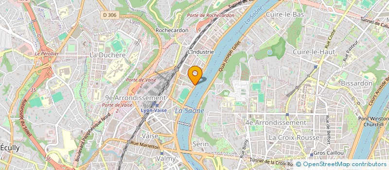 localisation de l'entreprise SARL G.K. 87  LYON