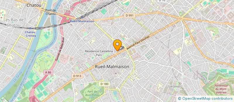 localisation de l'entreprise SARL G K ALLO REPAS à RUEIL-MALMAISON