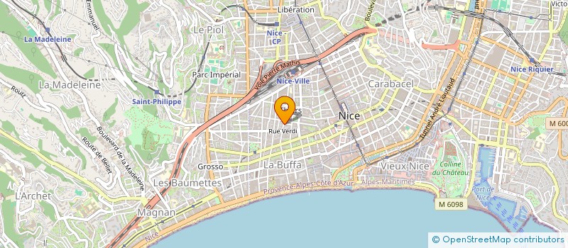 localisation de l'entreprise SARL G.L.B. à NICE