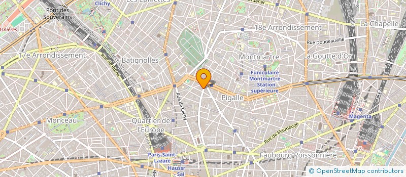 localisation de l'entreprise SARL G.M.B.  PARIS