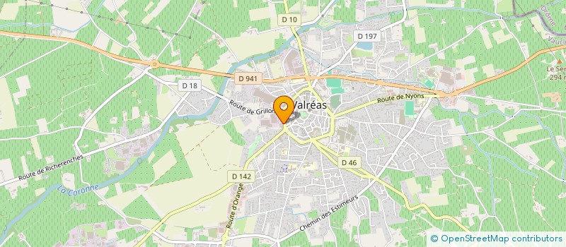 localisation de l'entreprise SARL G.M.C.E. à VALREAS