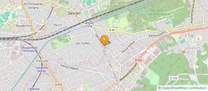 localisation de l'entreprise SARL G.M.C SECURITE à SEVRAN