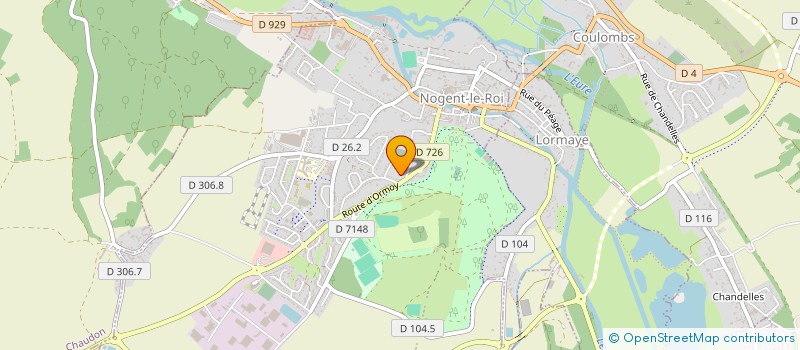 localisation de l'entreprise SARL G.MAINI à NOGENT-LE-ROI