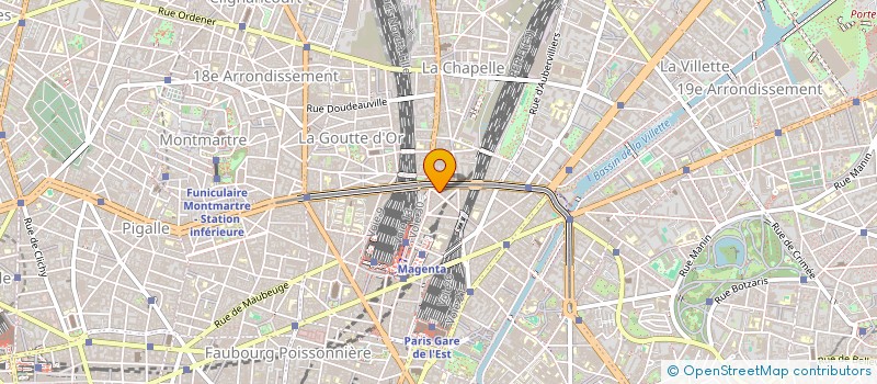 localisation de l'entreprise SARL G.N.  PARIS