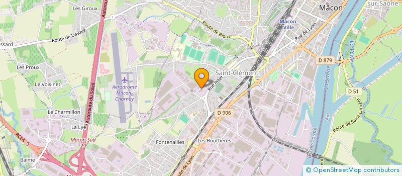 localisation de l'entreprise SARL G O TEX à MACON