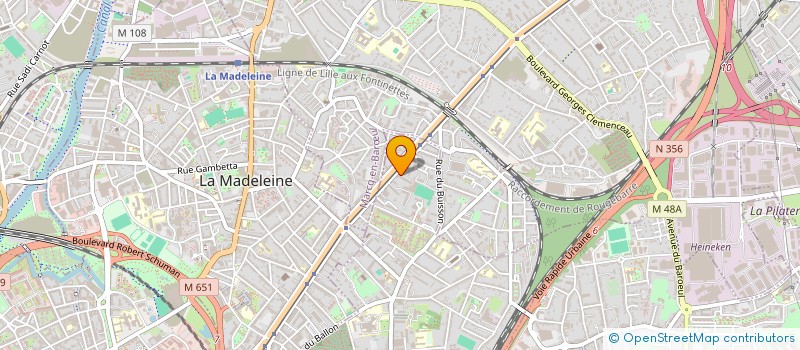 localisation de l'entreprise SARL G.R.C.C. à LILLE