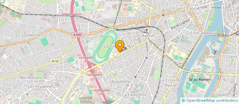 localisation de l'entreprise SARL G.R.S à TOULOUSE