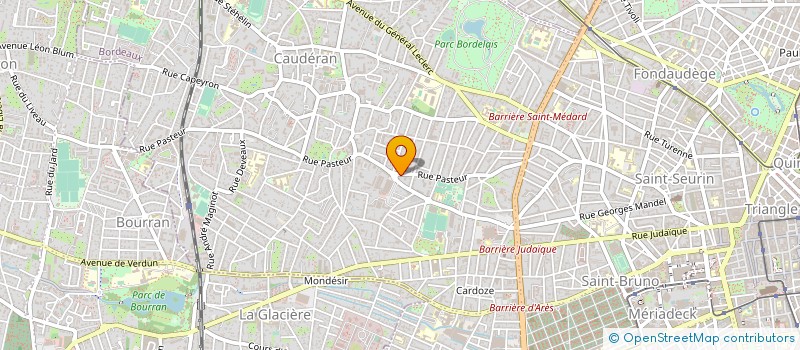 localisation de l'entreprise SARL G & S à BORDEAUX