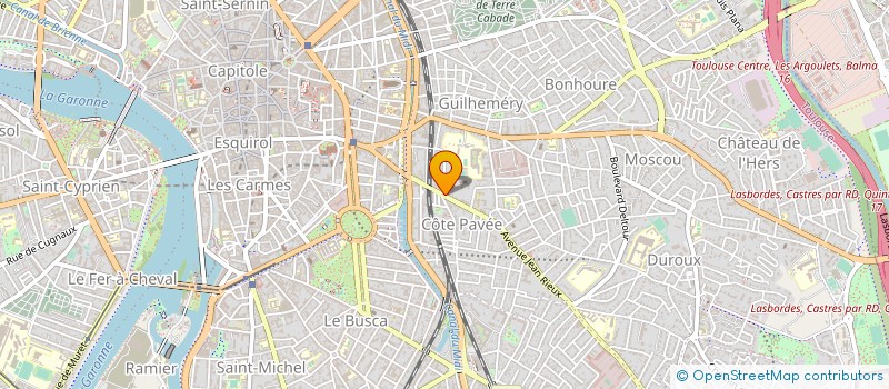 localisation de l'entreprise SARL G.T FOOD DISTRIBUTION à TOULOUSE