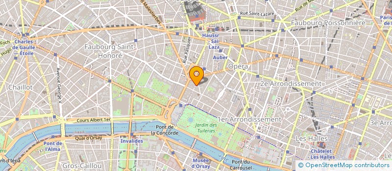 localisation de l'entreprise SARL G. ZIGZAG  PARIS