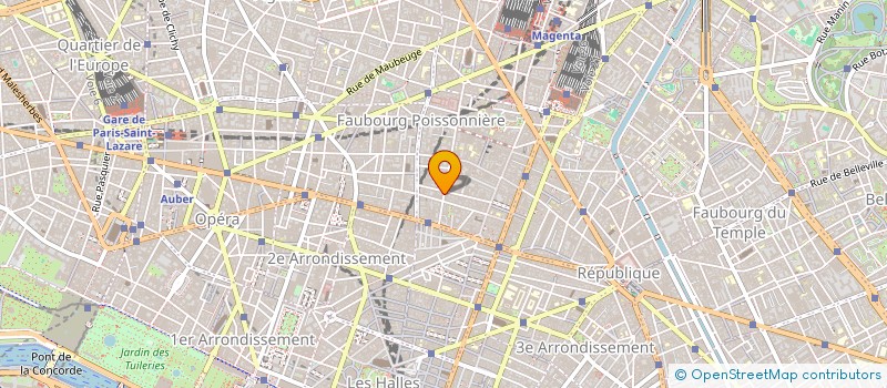 localisation de l'entreprise SARL GABRIEL  PARIS