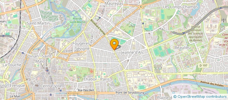 localisation de l'entreprise SARL GABY à RENNES