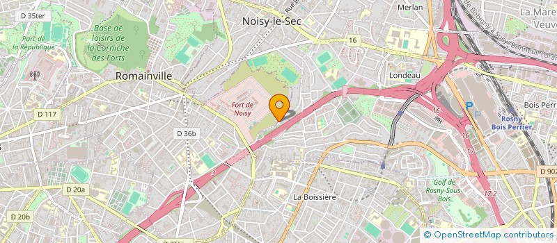 localisation de l'entreprise SARL GABY à NOISY-LE-SEC