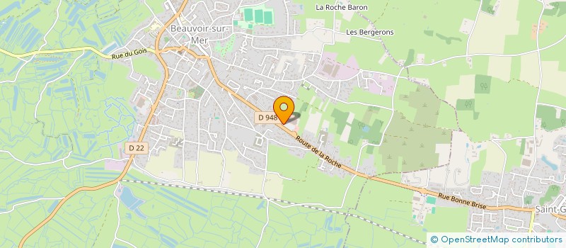 localisation de l'entreprise SARL GABYLENE à BEAUVOIR-SUR-MER