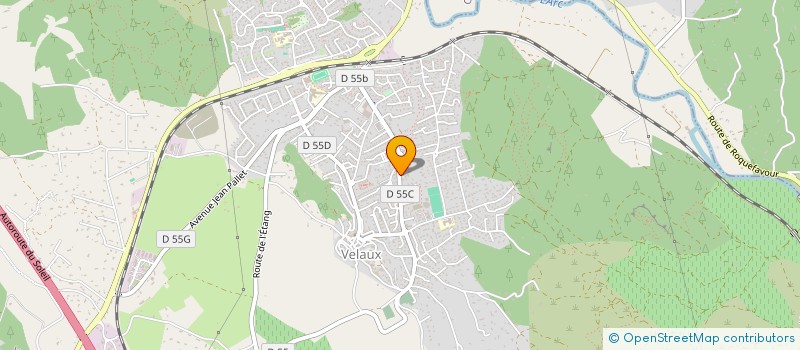 localisation de l'entreprise SARL GAC à VELAUX