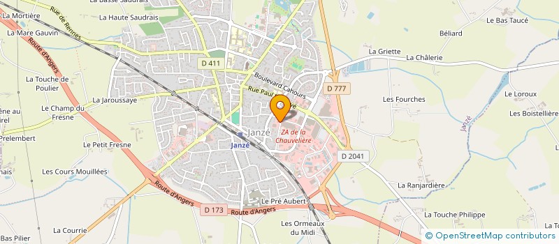 localisation de l'entreprise SARL GADBY à JANZE
