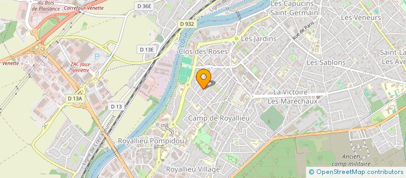 localisation de l'entreprise SARL GADIO à COMPIEGNE