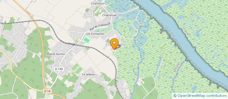 localisation de l'entreprise SARL GADRAS  CHAILLEVETTE