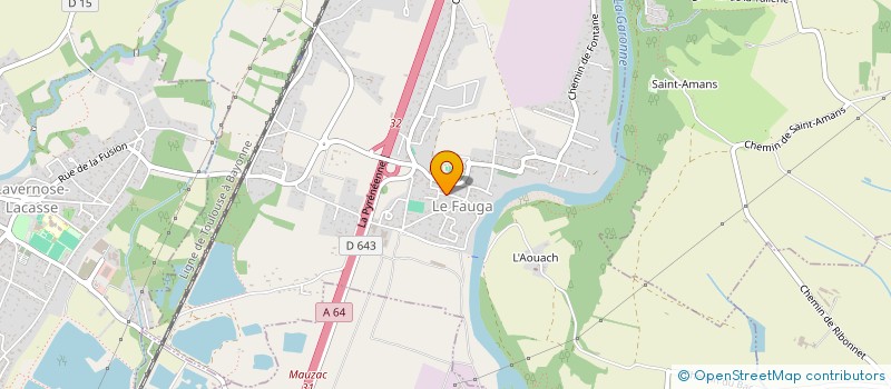 localisation de l'entreprise SARL GAETAN GALIANA  LE FAUGA