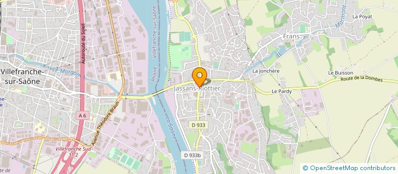 localisation de l'entreprise SARL GAFOR à JASSANS-RIOTTIER