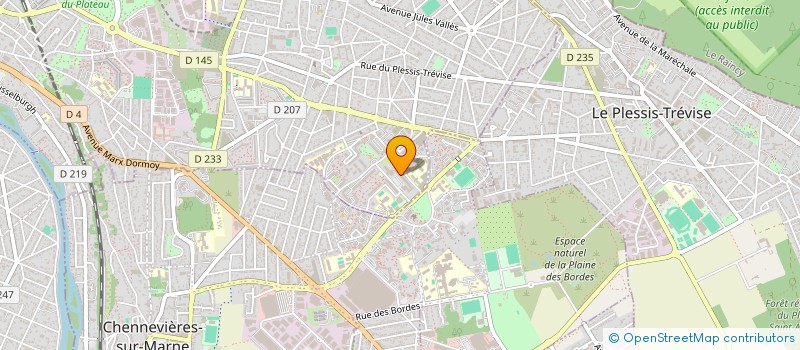 localisation de l'entreprise SARL GAHRAR FRUITS à CHAMPIGNY-SUR-MARNE