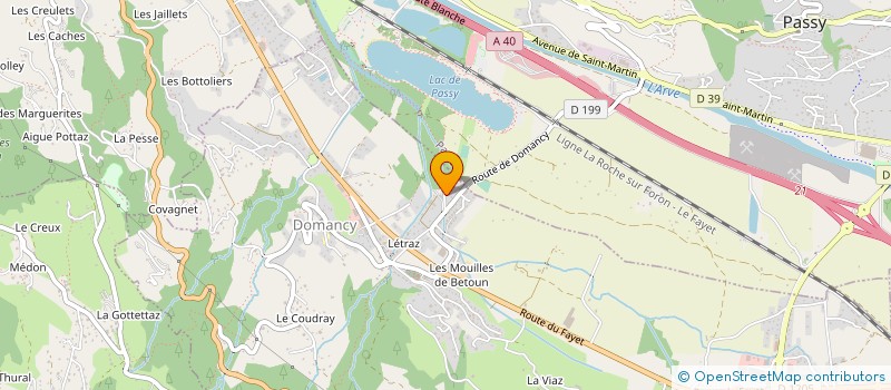 localisation de l'entreprise SARL GAIDDON SEBASTIEN à DOMANCY