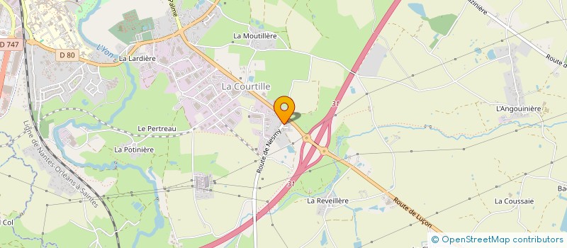 localisation de l'entreprise SARL GAIE LURON à LA ROCHE-SUR-YON