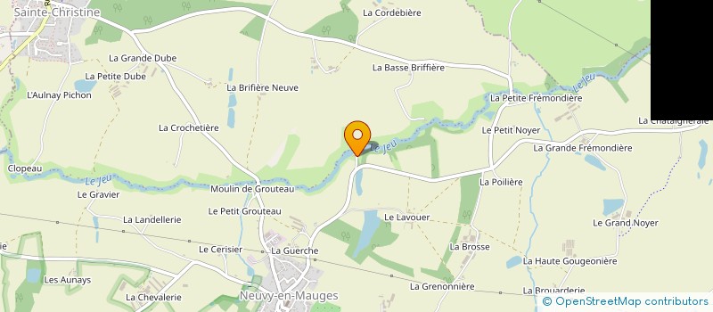 localisation de l'entreprise SARL GAIGNARD  CHEMILLE-EN-ANJOU