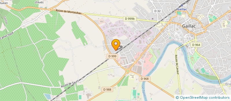 localisation de l'entreprise SARL GAILLAC CARRELAGES à GAILLAC