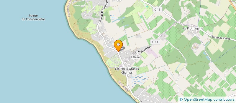 localisation de l'entreprise SARL GAILLARD à SAINT GEORGES D'OLERON