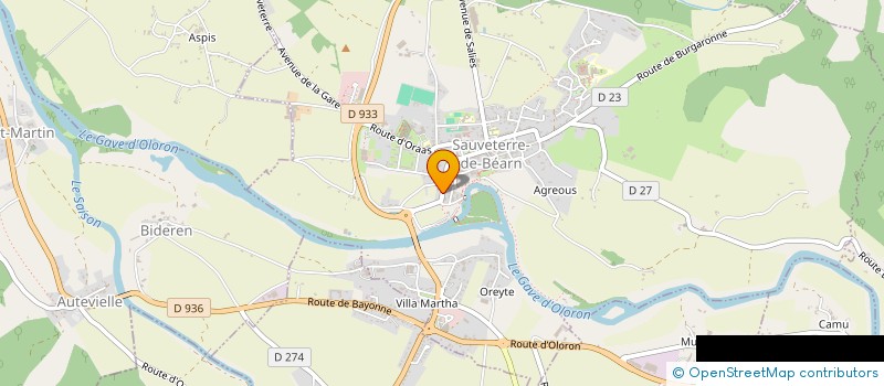 localisation de l'entreprise SARL GAIN à SAUVETERRE-DE-BEARN