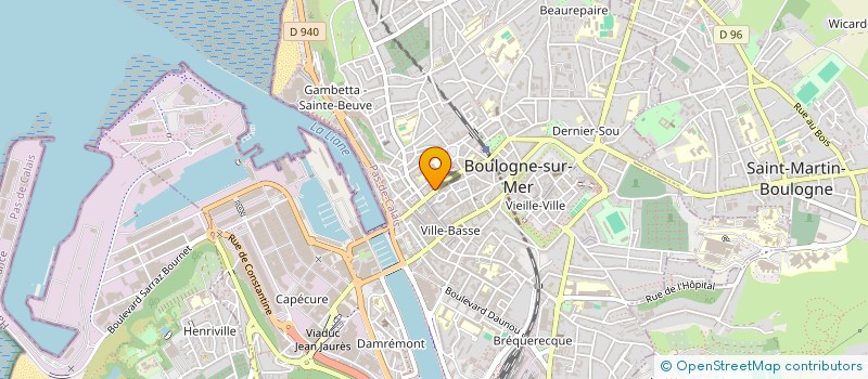 localisation de l'entreprise SARL GALAAD à BOULOGNE-SUR-MER
