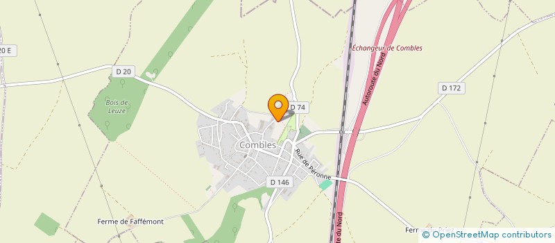 localisation de l'entreprise SARL GALAX à COMBLES