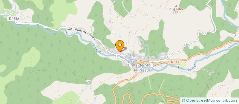 localisation de l'entreprise SARL GALCERAN TALLET à PRATS-DE-MOLLO-LA-PRESTE