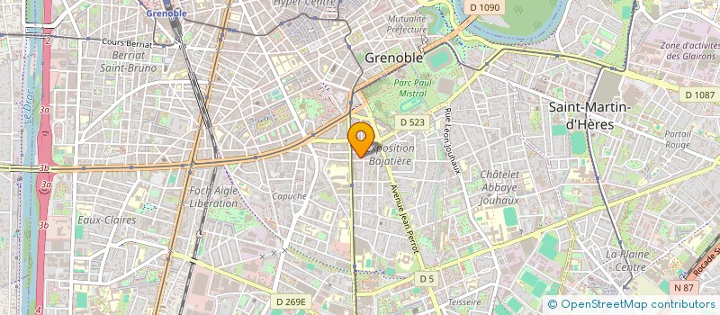 localisation de l'entreprise SARL GALERA ET COMPAGNIE à GRENOBLE