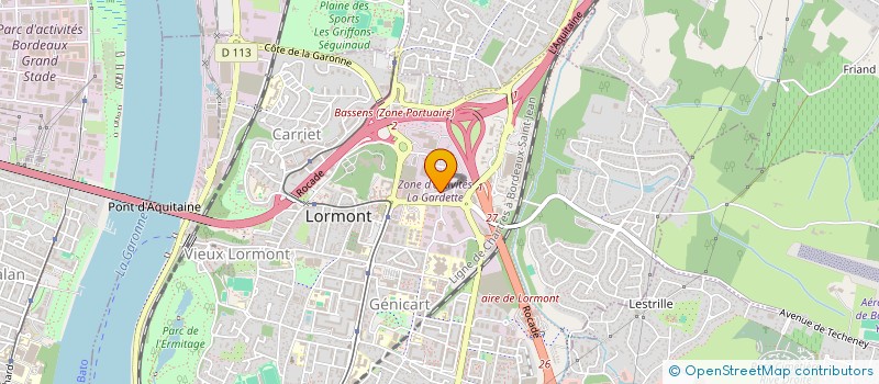 localisation de l'entreprise SARL GALLEGO à LORMONT