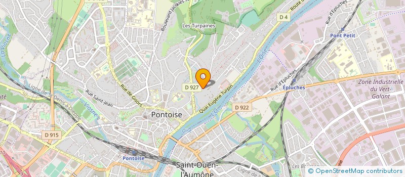 localisation de l'entreprise SARL GALLET THIERRY à PONTOISE