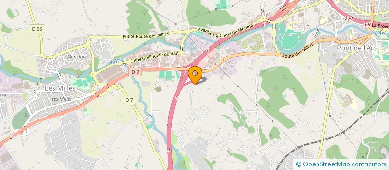 localisation de l'entreprise SARL GALLINACE JK  AIX-EN-PROVENCE