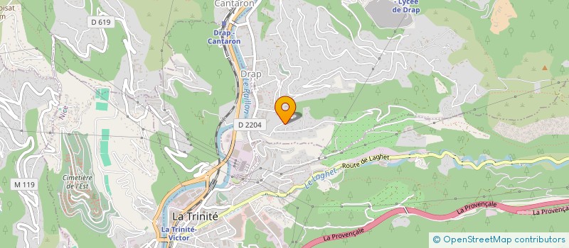 localisation de l'entreprise SARL GALLO  DRAP