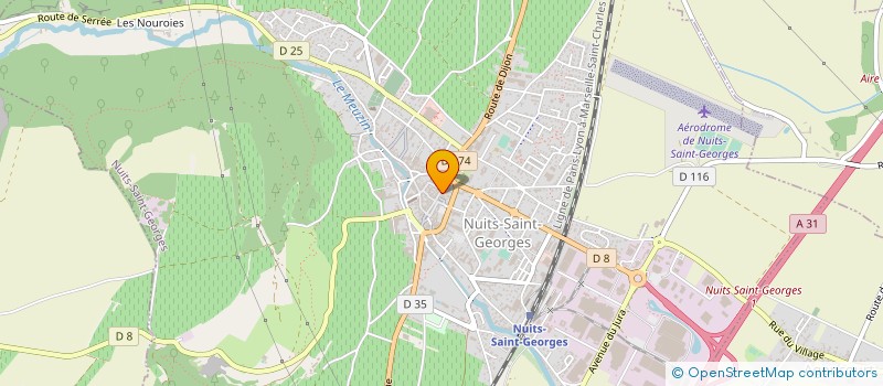 localisation de l'entreprise SARL GALLOIS  NUITS-SAINT-GEORGES