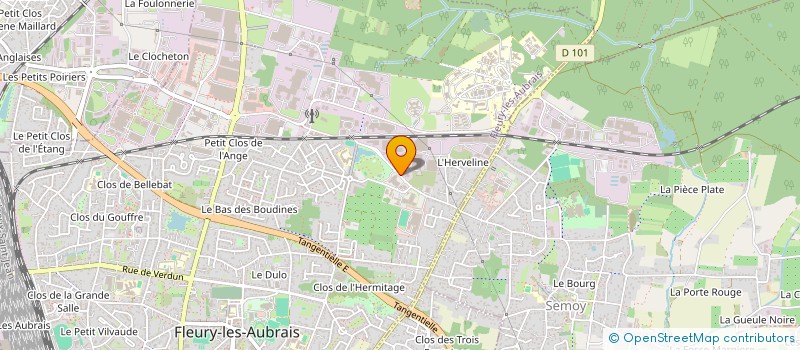 localisation de l'entreprise SARL GALON à FLEURY-LES-AUBRAIS
