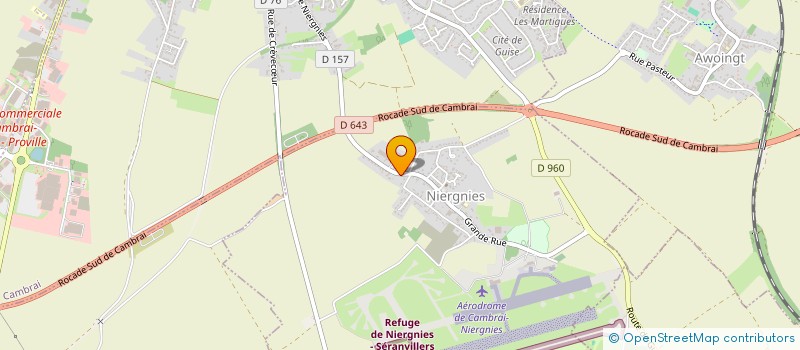 localisation de l'entreprise SARL GALOPIN PLOMBERIE SANITAIRE à MŒUVRES