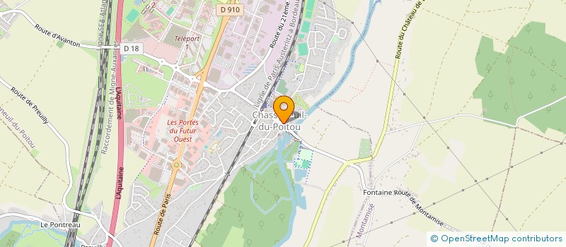 localisation de l'entreprise SARL GALVASPIR à CHASSENEUIL-DU-POITOU