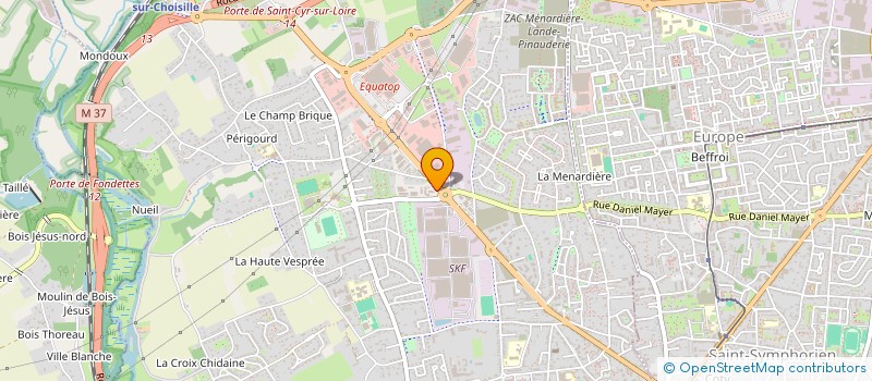 localisation de l'entreprise SARL GALVESTON à SAINT-CYR-SUR-LOIRE