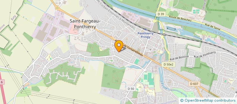 localisation de l'entreprise SARL GAM  SAINT-FARGEAU-PONTHIERRY